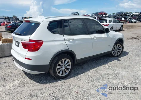 2013 BMW X3 xDrive28I from USA, damaged, VIN 5UXWX9C53D0A28528